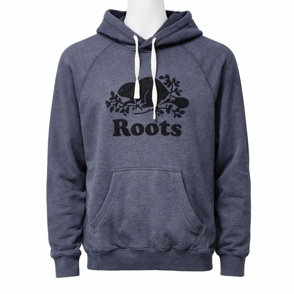 Roots Other - Roots Men's Blue/Gray Hoodie